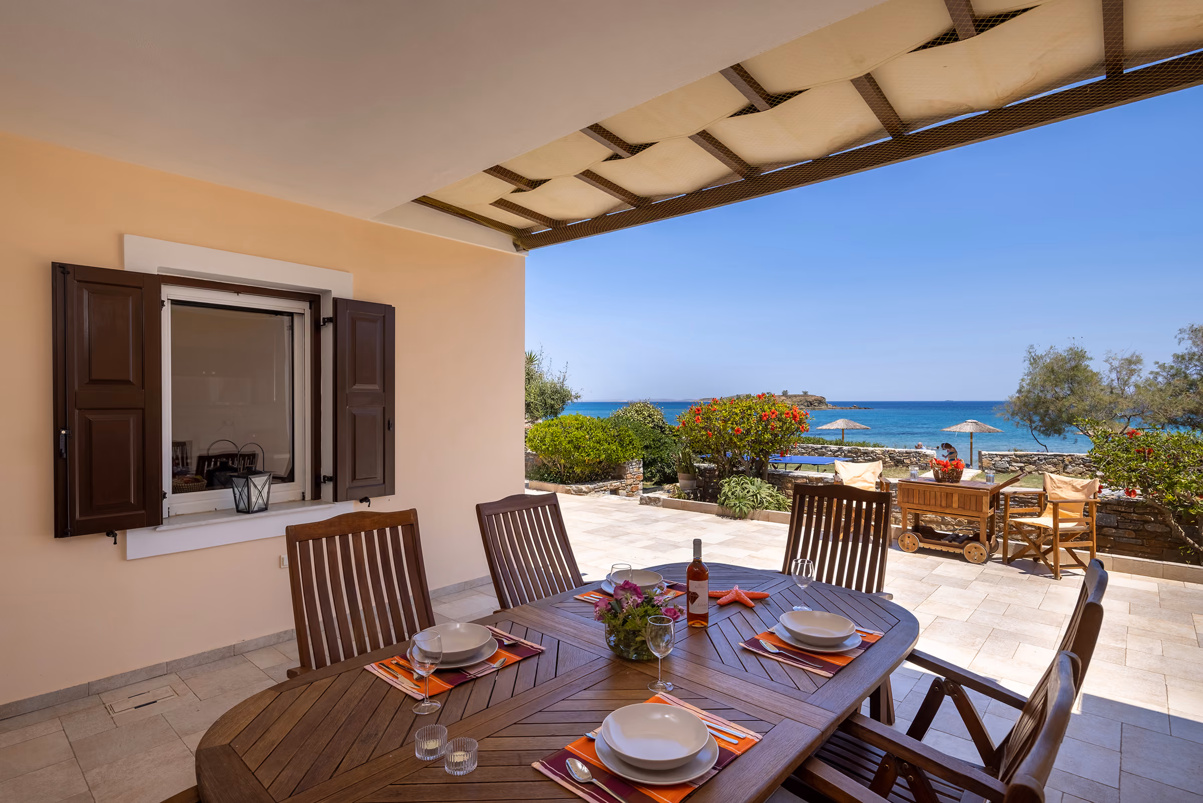 Beach Front Villa